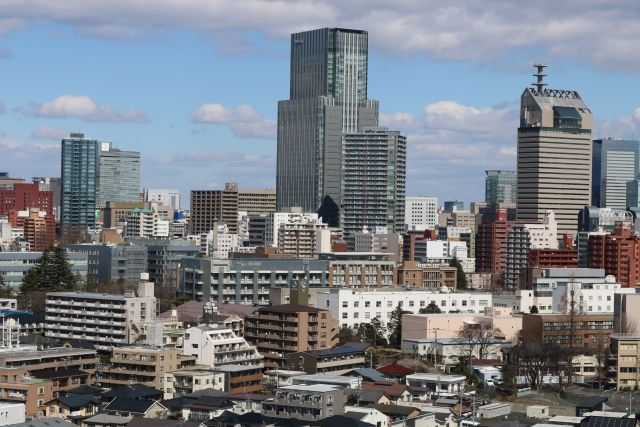 お昼に撮った仙台の風景