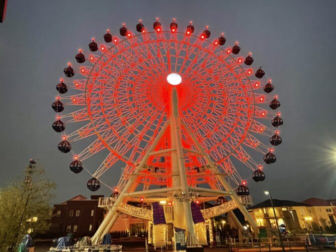 仙台新港にある観覧車