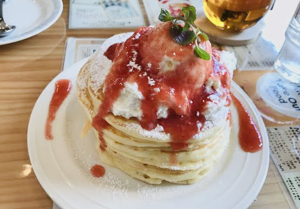 38mitsubachiのパンケーキ