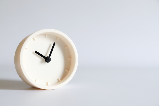 置時計が1つある